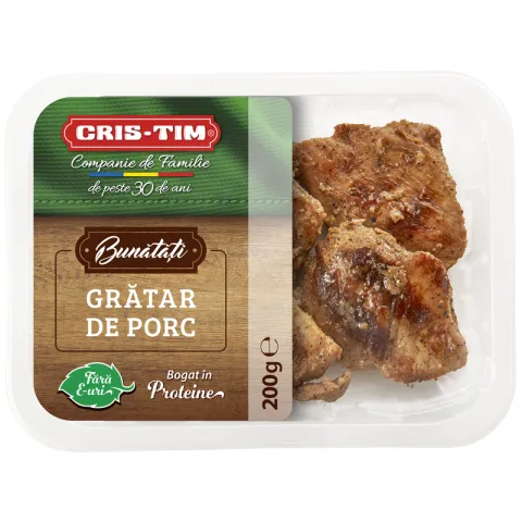 GRATAR PORC CRISTIM 200G