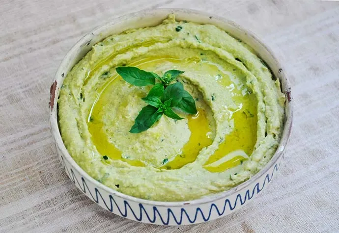 HUMUS CU PESTO MAESTRO 210G