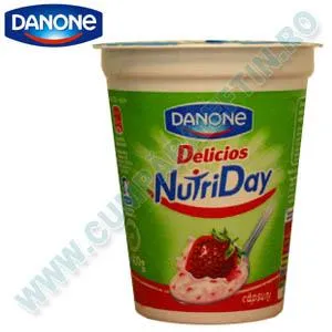 IAURT DANONE NUTRIDAY DELICIOS  BISCUITI 125G