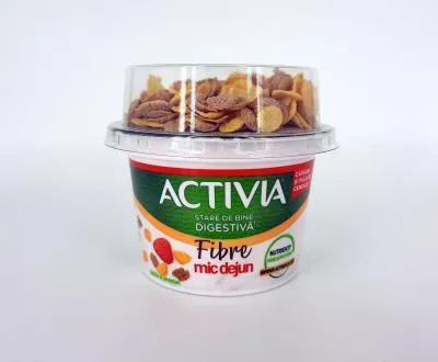 IAURT MIC DEJUN CREMOS CU CAPSUNI ACTIVIA 168G