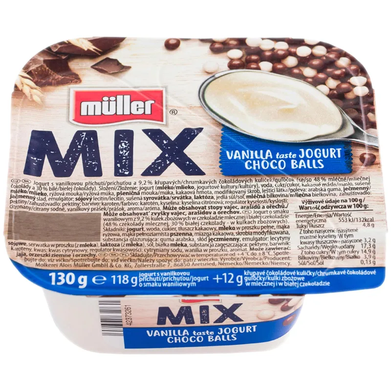 IAURT MIX STELUTE CIOCOLATA MULLER 130G