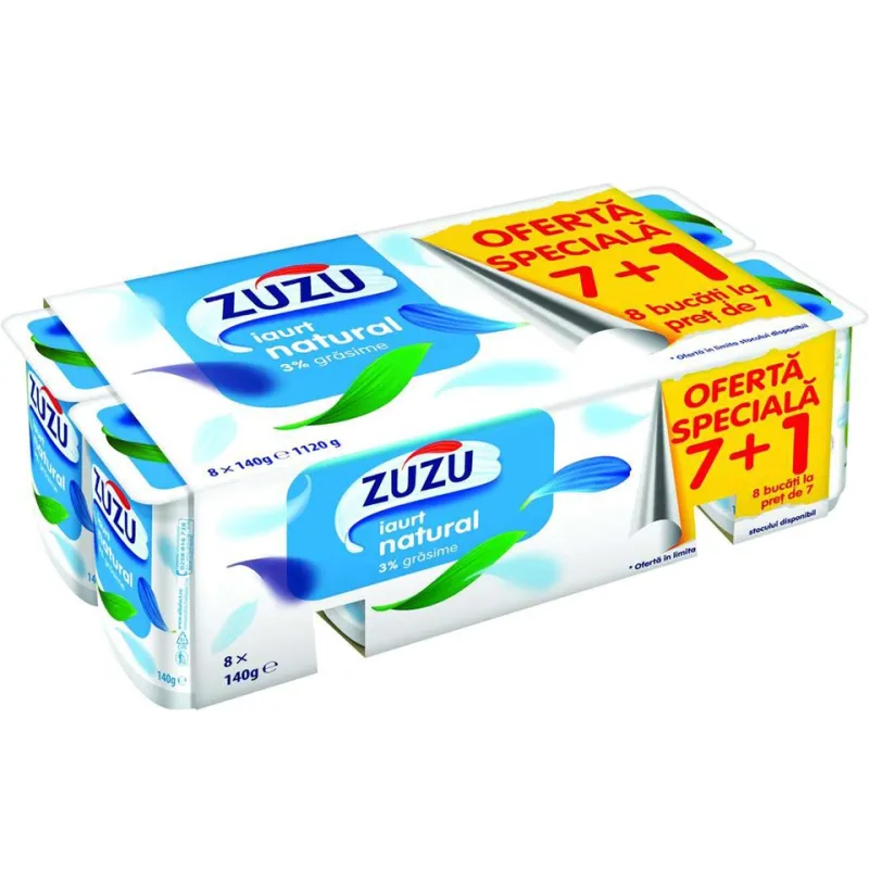 IAURT NATURAL ZUZU 3% 140 G