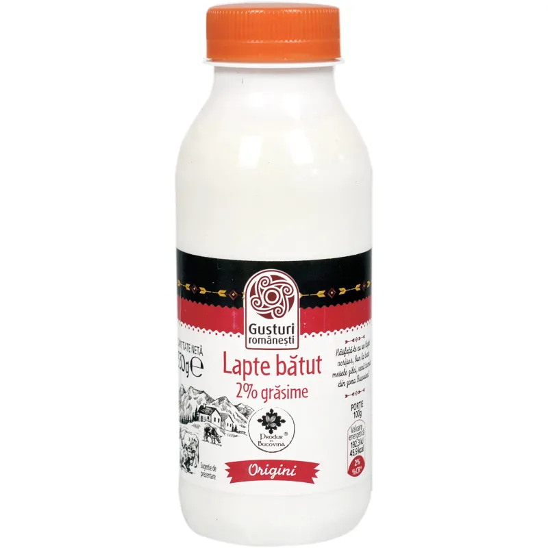 LAPTE BATUT CRIS-TIM 2% 900G