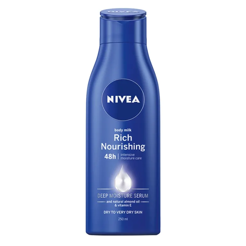 LAPTE CORP RICH NOURISHING NIVEA   250ML