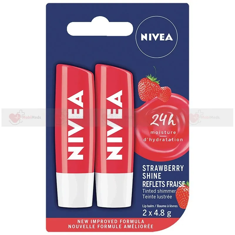 LIP CARE STRAWBERRY NIVEA 5.5G