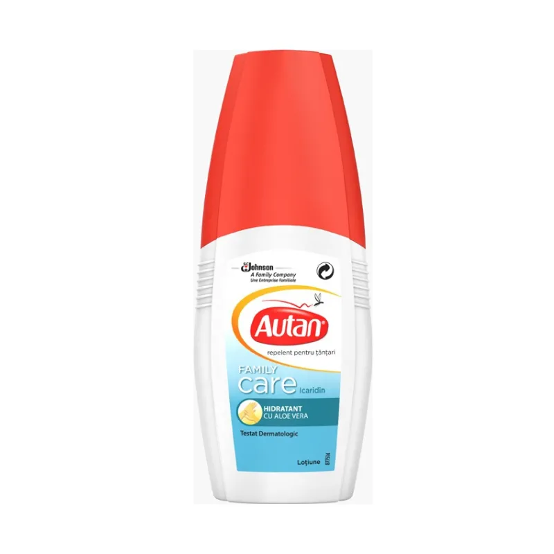 LOTIUNE ANTI-INTEPATURI INSECTE AUTAN FAMILY CARE 100 ML