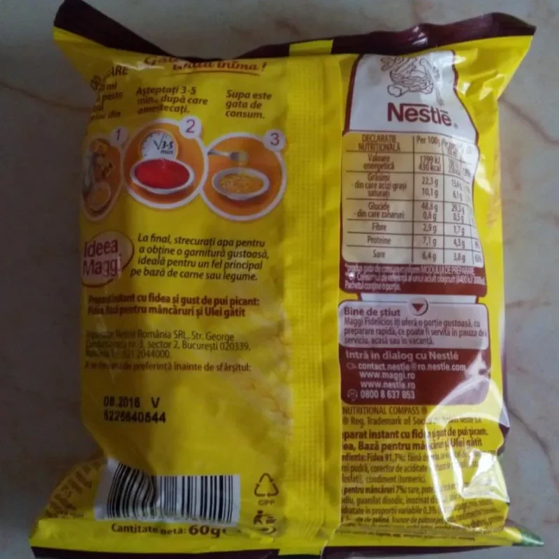 MAGGI FIDELICIOS GUST DE  PUI 59.2G