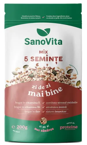 MIX 5 SEMINTE ZIPPER SANOVITA 200G
