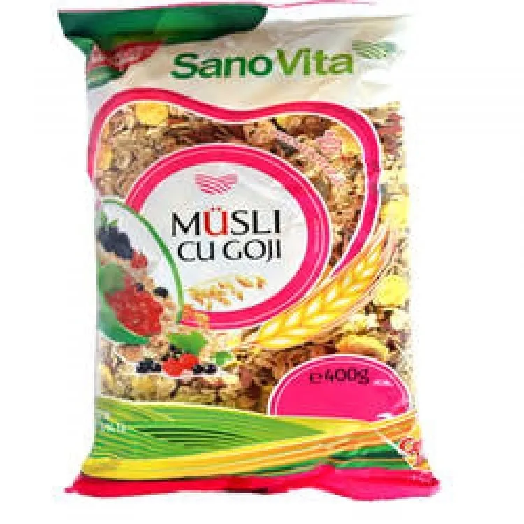 MUSLI CU GOJI SANOVITA 400GR