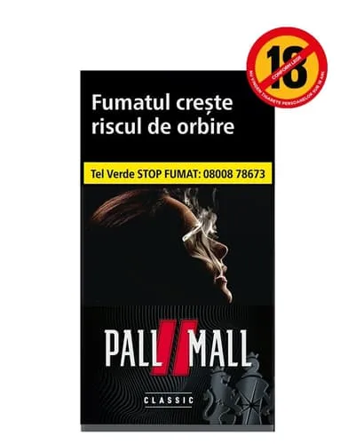 PALL MALL CLASSIC BLACK 100S