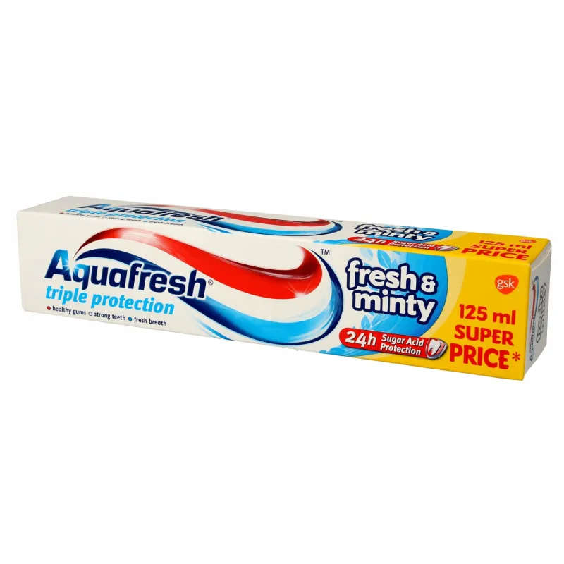 PASTA DINTI FRESH&MINTY AQUAFRESH 125ML