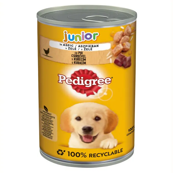 PEDIGREE CONSERVA JUNIOR PAS 400G