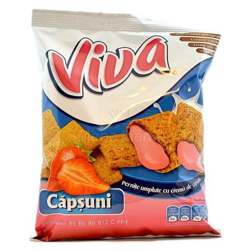 PERNITE CU CR  CAPSUNI VIVA 100GR
