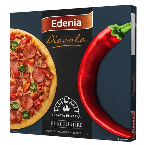 PIZZA DIAVOLA EDENIA 325G
