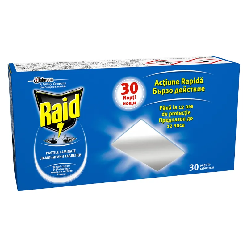 RAID PASTILE 30BUC