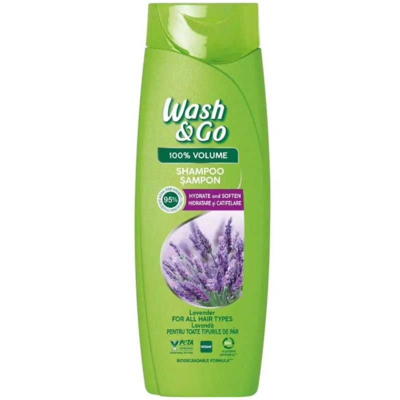 SAMPON WASH&GO LAVANDA 180ML