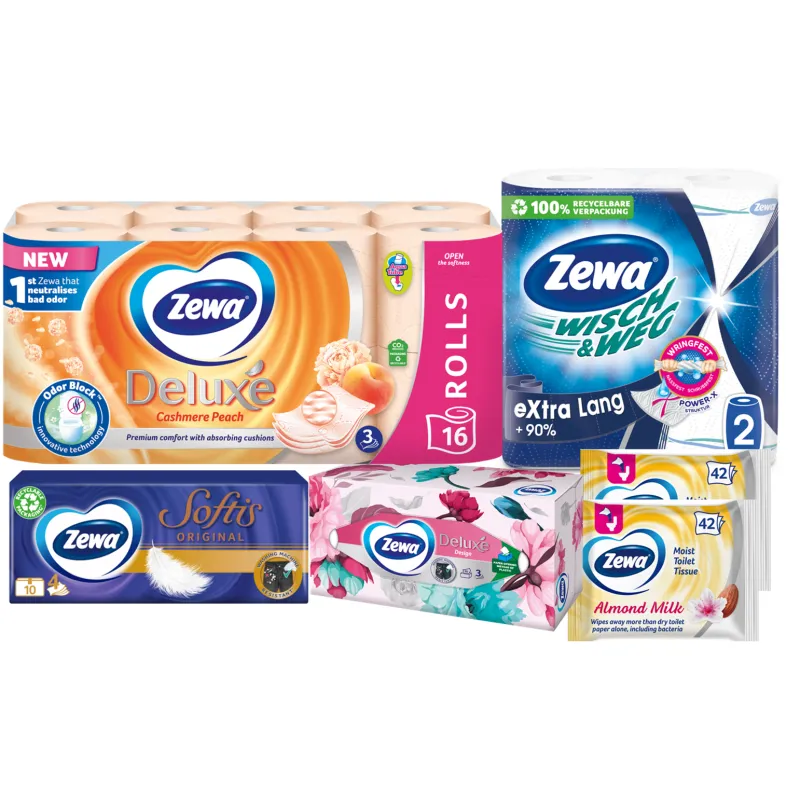 SERVETELE FACIALE EVERYDAY ZEWA 2 STRATURI 100 BUC