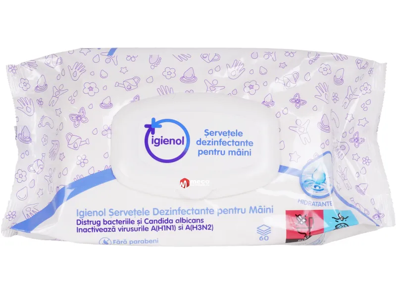 SERVETELE ANTIBACTERIENE HIDR IGIENOL 15B