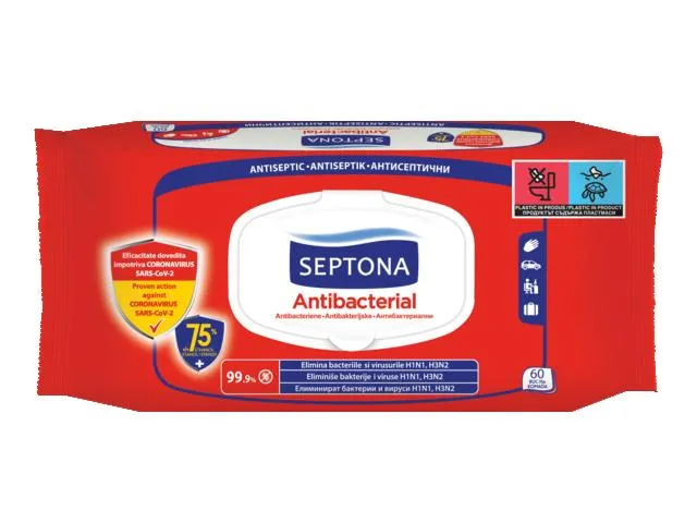 SERVETELE ANTIBACTERIENE HIDRAT 60 B