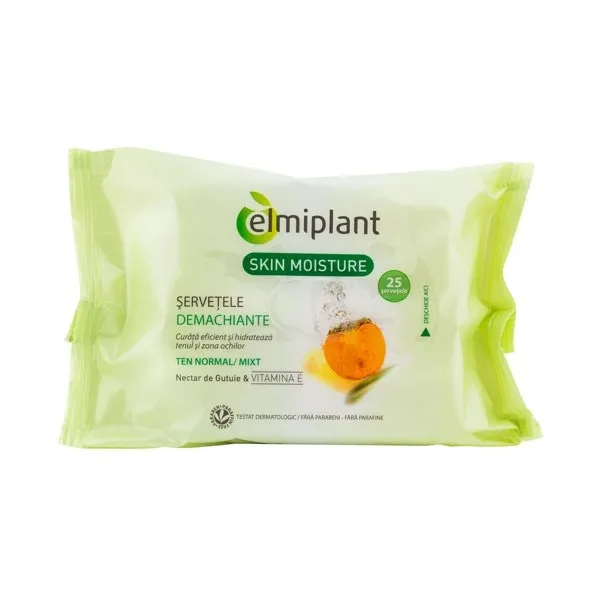 SERVETELE DEMACHIANTE TEN NORMAL MIXT ELMIPLANT 25B