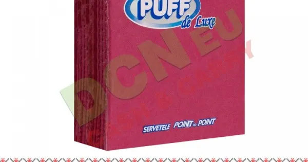 SERVETELE PUFF DE LUX 2STR ROSU