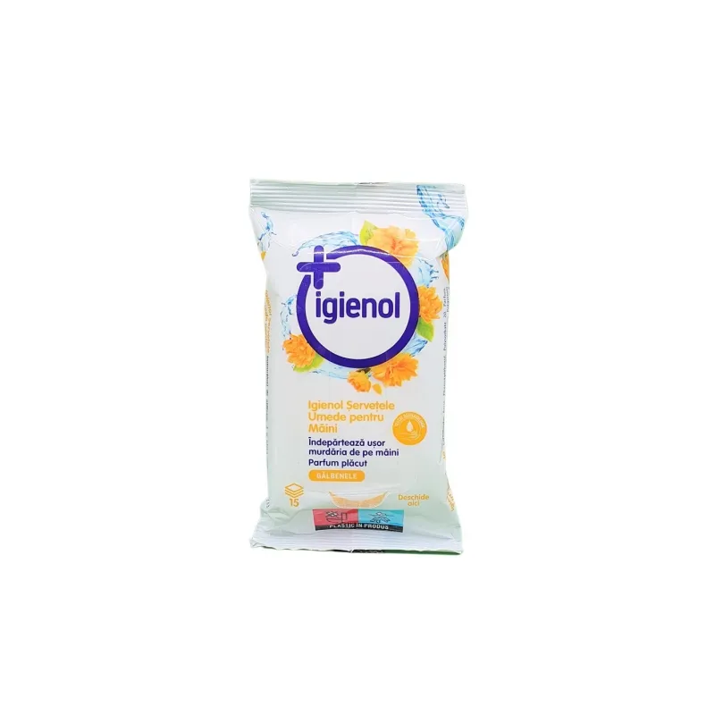 SERVETELE UMEDE CLEANIC PEACH 15 PCS