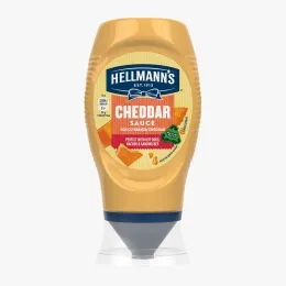 SOS HELLMANNS CHEDDAR 250ML