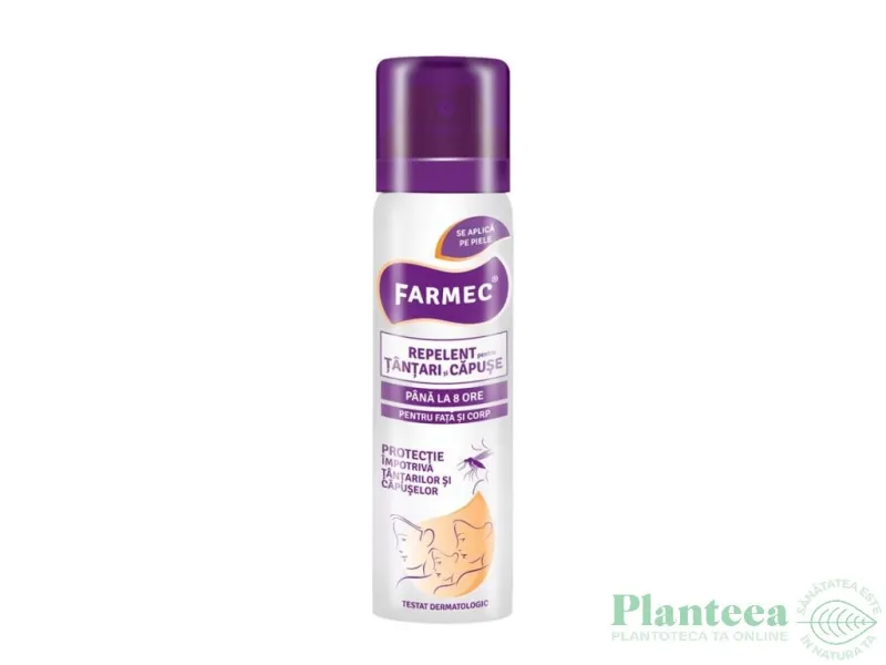 SPRAY REPELENT TANTARI,CAPUSE FARMEC 75ML