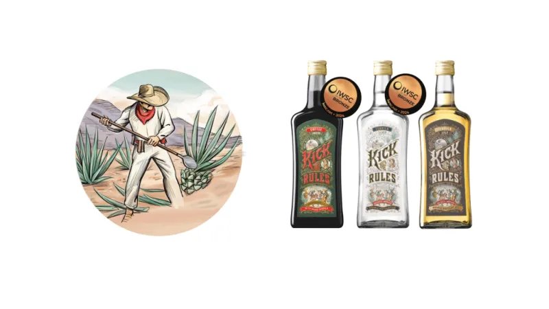 TEQUILA KICK THE RULES STRAWBERRY 0.7L SGR