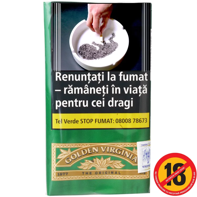 TUTUN BALI SHAQ GOLDEN VIRGINIA ROUNDED 40G