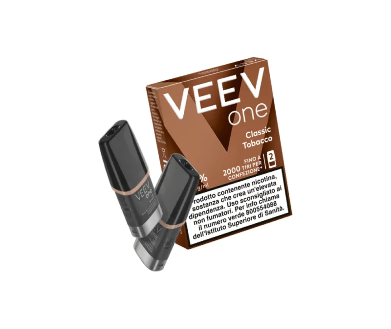 VEEV ONE  CLASSIC  TOBACCO 1.8%    1POD