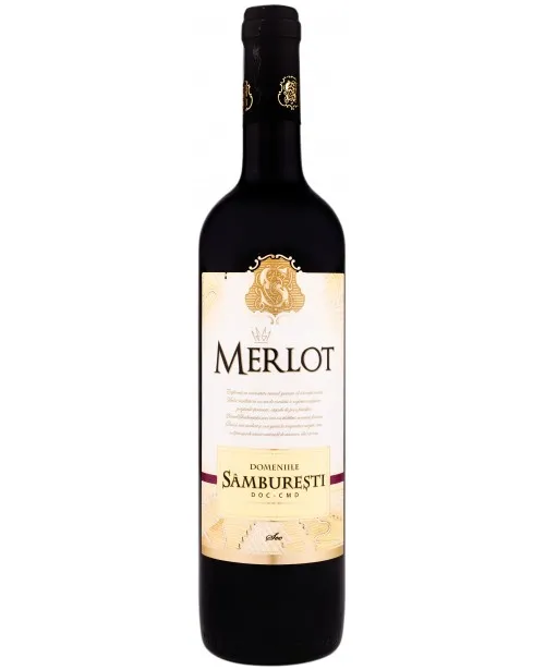 VIN SAMBURESTI MERLOT 0.75L SGR