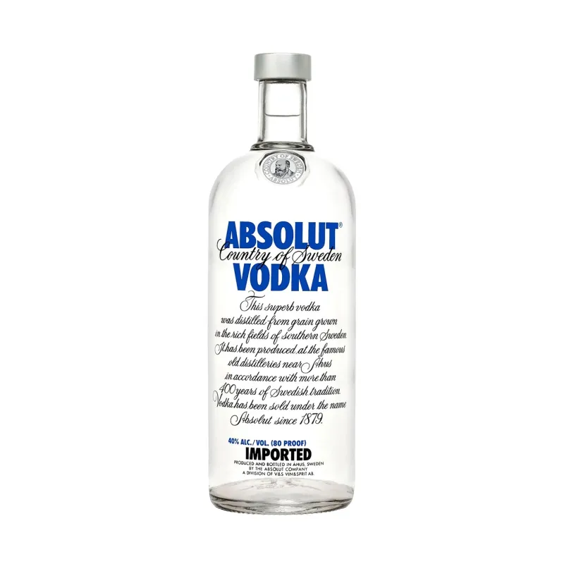 VODKA ABSOLUT CU AR.ZMEURA&LAM. 0.25L