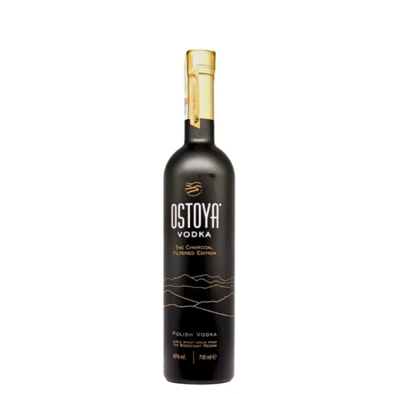 VODKA OSTOYA BLACK 0.7L 40% SGR