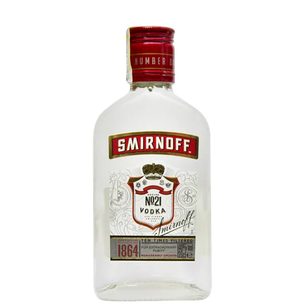 VODKA SMIRNOFF RED LABEL 37.5% 0.2L SGR