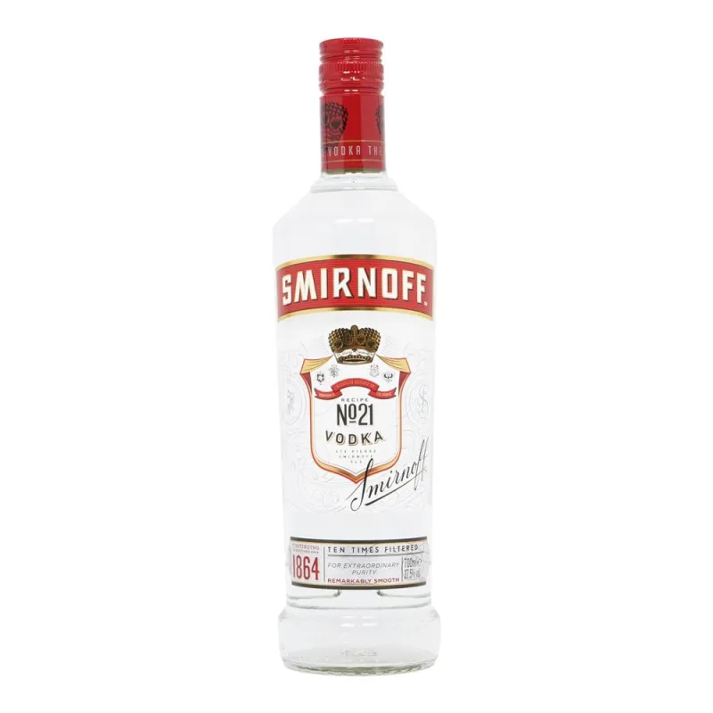 VODKA SMIRNOFF RED LABEL 37.5% 0.05L