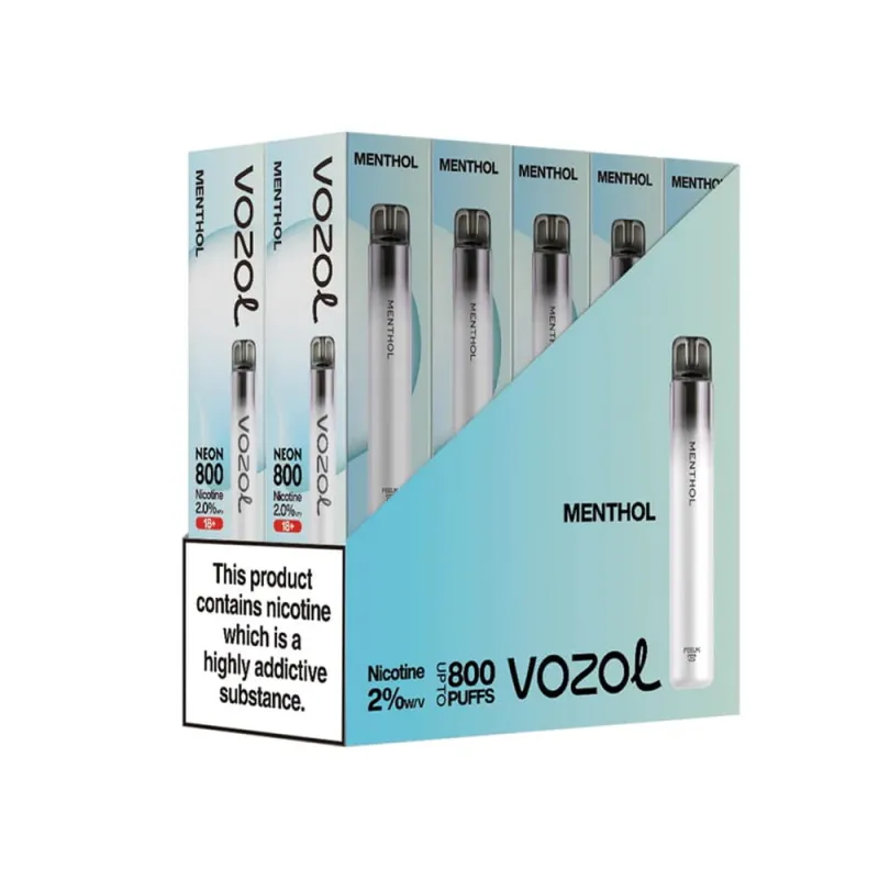 VOZOL 800 MENTHOL NEON