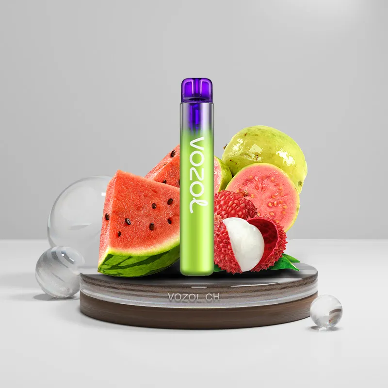 VOZOL 800 WATERMELON LYCHE GUAVA NEON