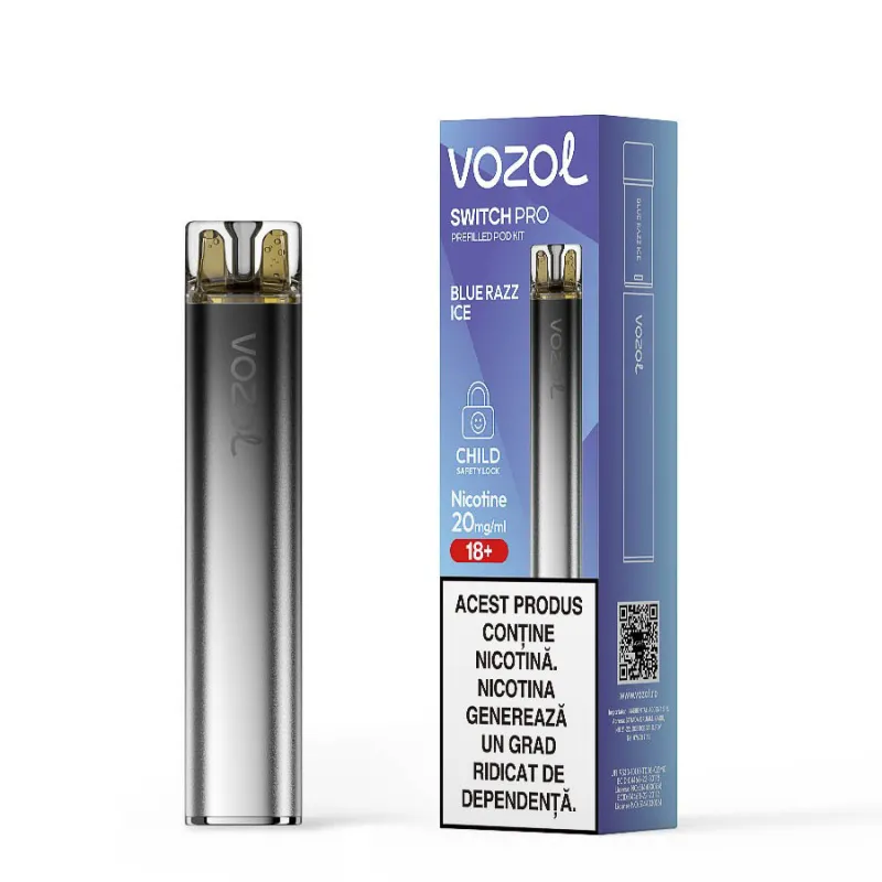VOZOL SWITCH PRO BLUE RAZZ ICE