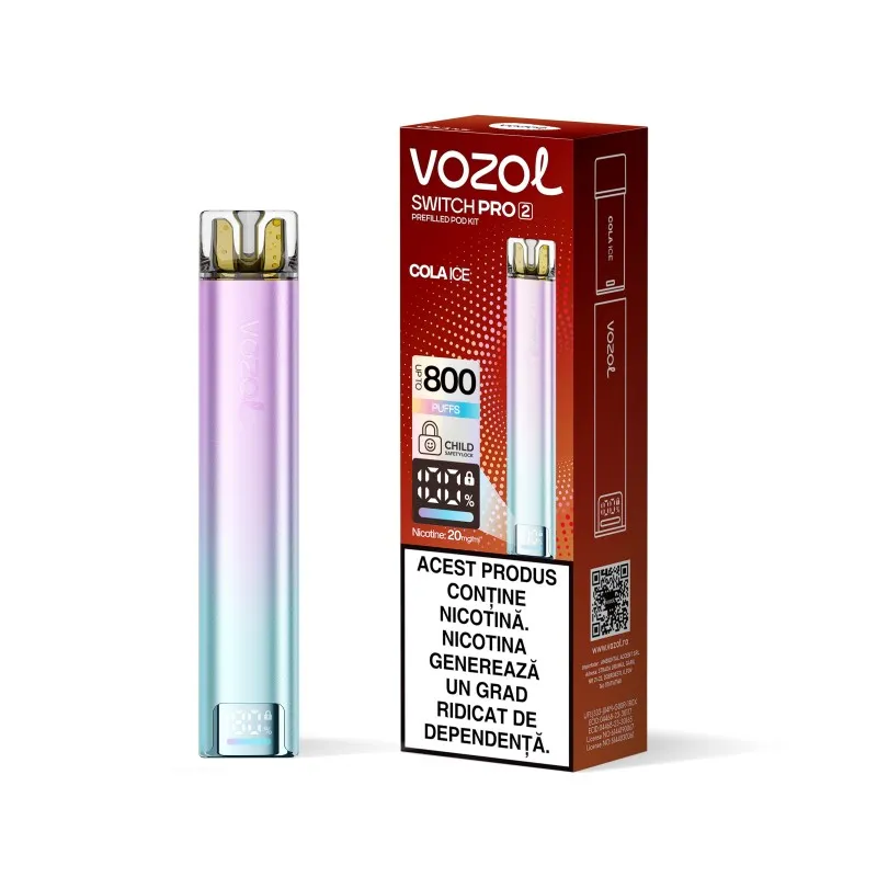 VOZOL SWITCH PRO REZ COLA ICE