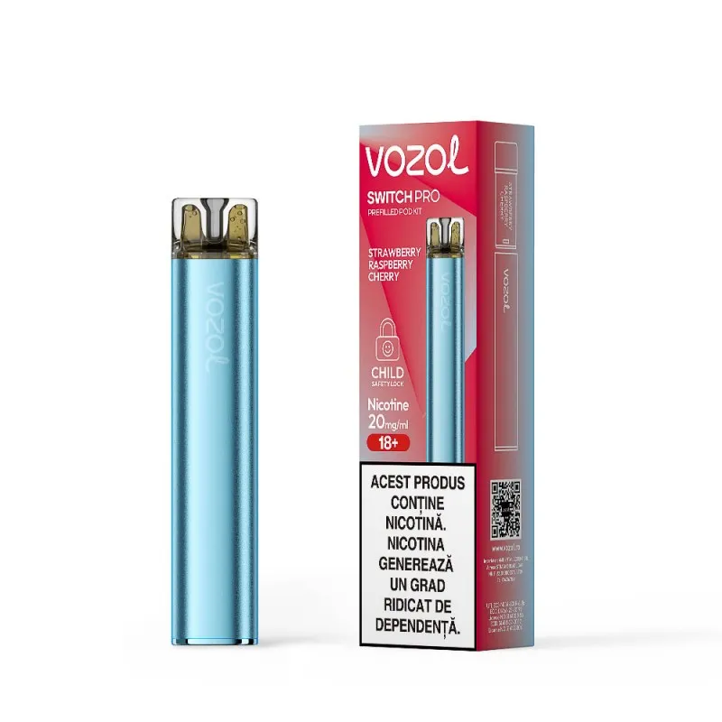 VOZOL SWITCH PRO STRAWBERRY RASPBERRY