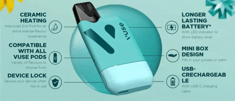 VUSE GO 1000 PEN GRAPE ICE 20MG/ML