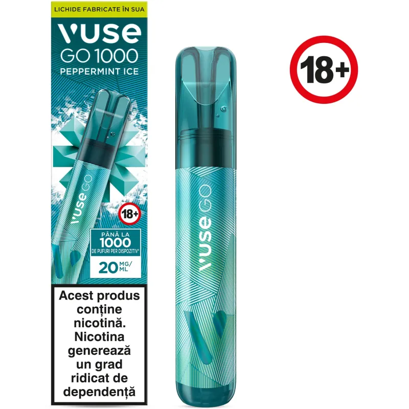 VUSE GO 1000 PEN PEPPERMINT ICE 20MG/ML