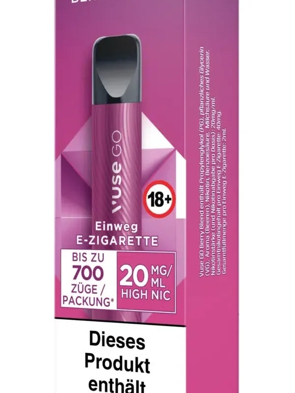 VUSE GO 700 BERRY TWIST 20MG/ML