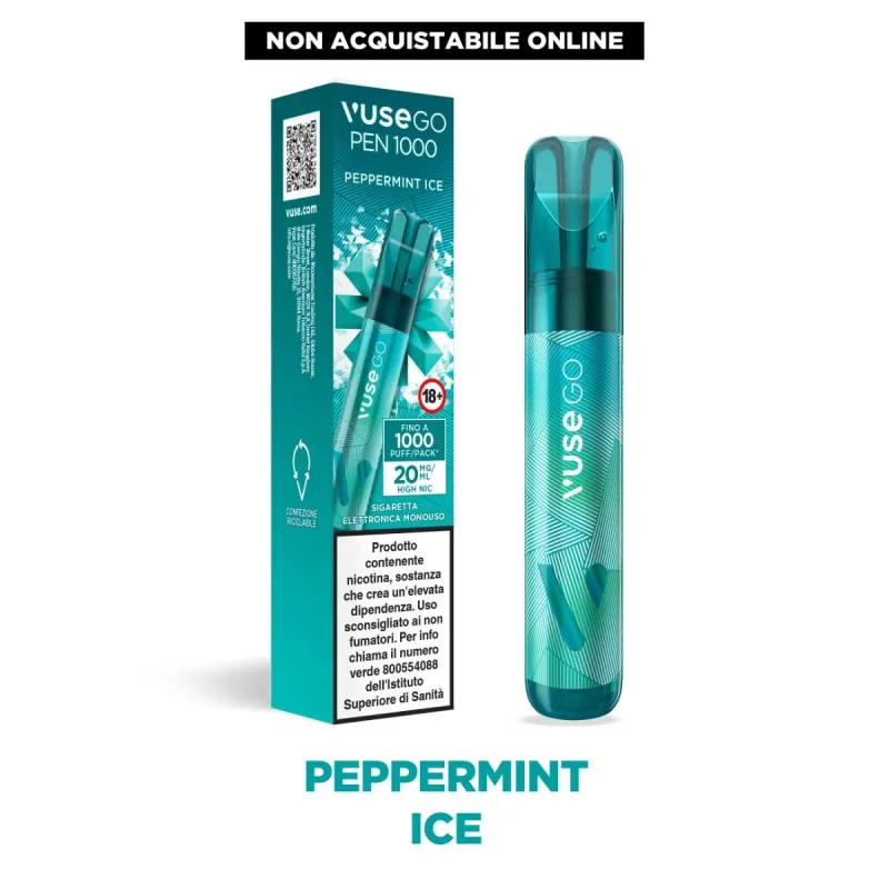 VUSE GO RELOAD 1000 PEN PEPPERMINT ICE 20MG/ML