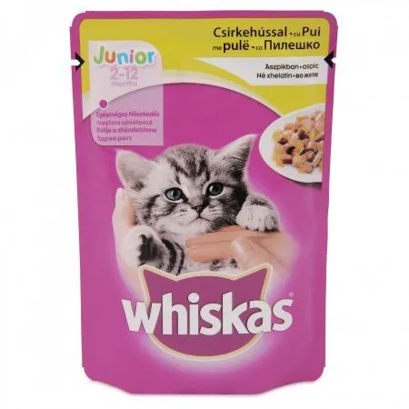 WHISKAS PUI PLIC 85G