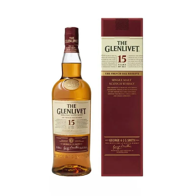 WHISKY GLENLIVET 15YO 40% 0.7L SGR