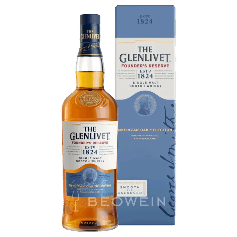 WHISKY GLENLIVET FOUNDERS RESERVE 0.7L SGR