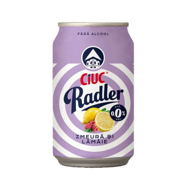 BERE CIUC RADLER CU AR. ZMEURA DZ 0.5L SGR