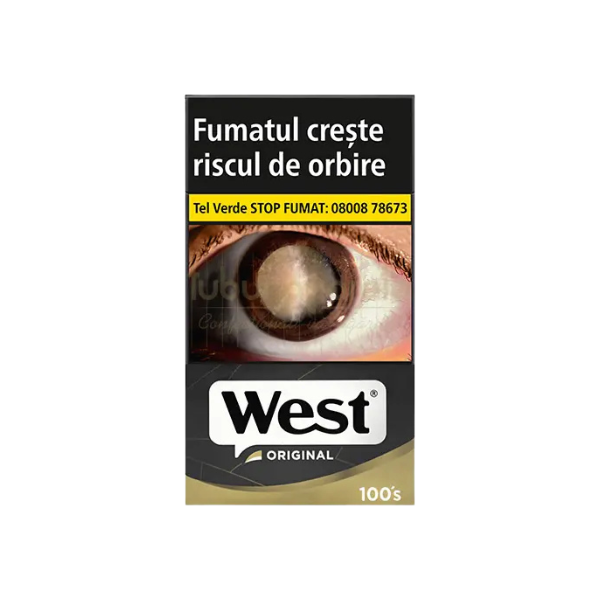 WEST ORIGINAL BLACK 100'S